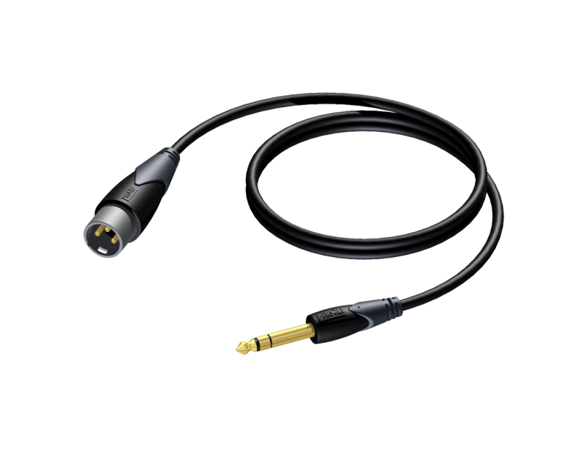XLR M to 6.35mm Jack